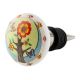 Morning Tree Flat Ceramic Wine Bottle Stopper
